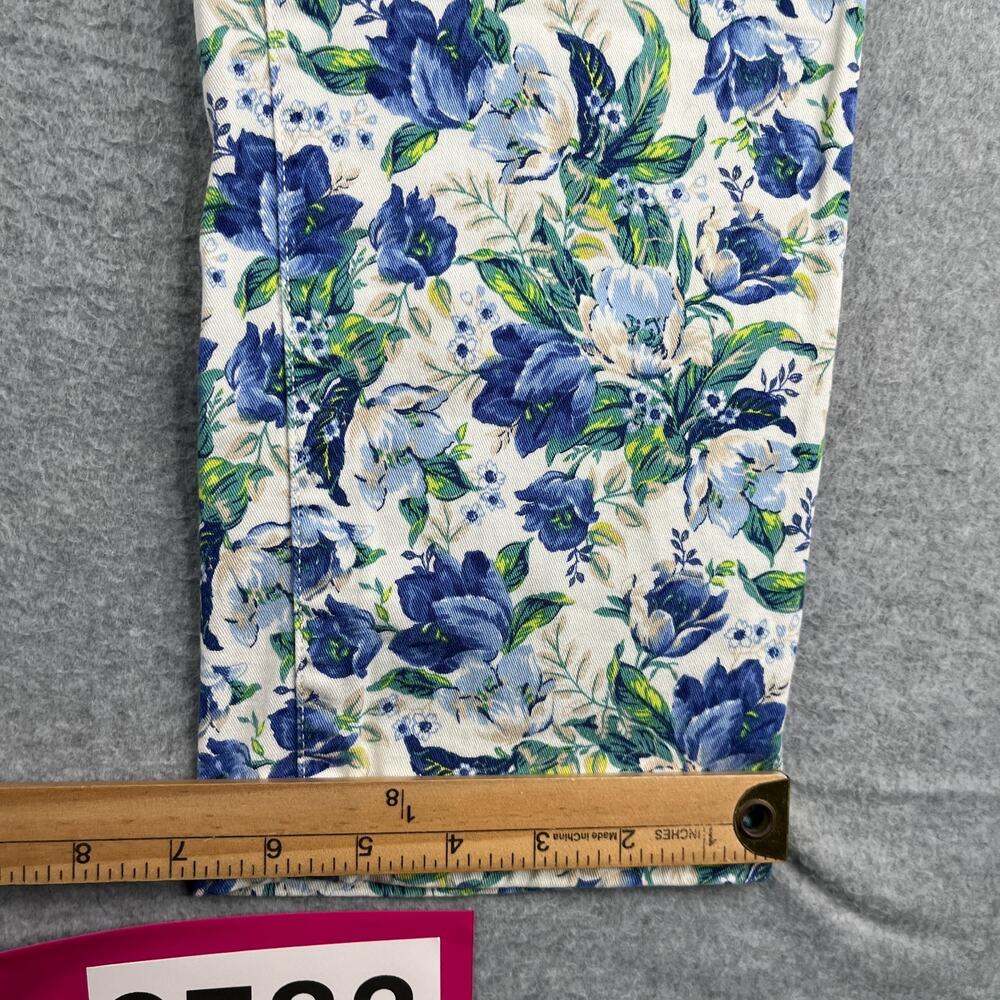 GH Bass CO Jeans Womens Floral Print Casual Size 16 - Picture 2 of 8
